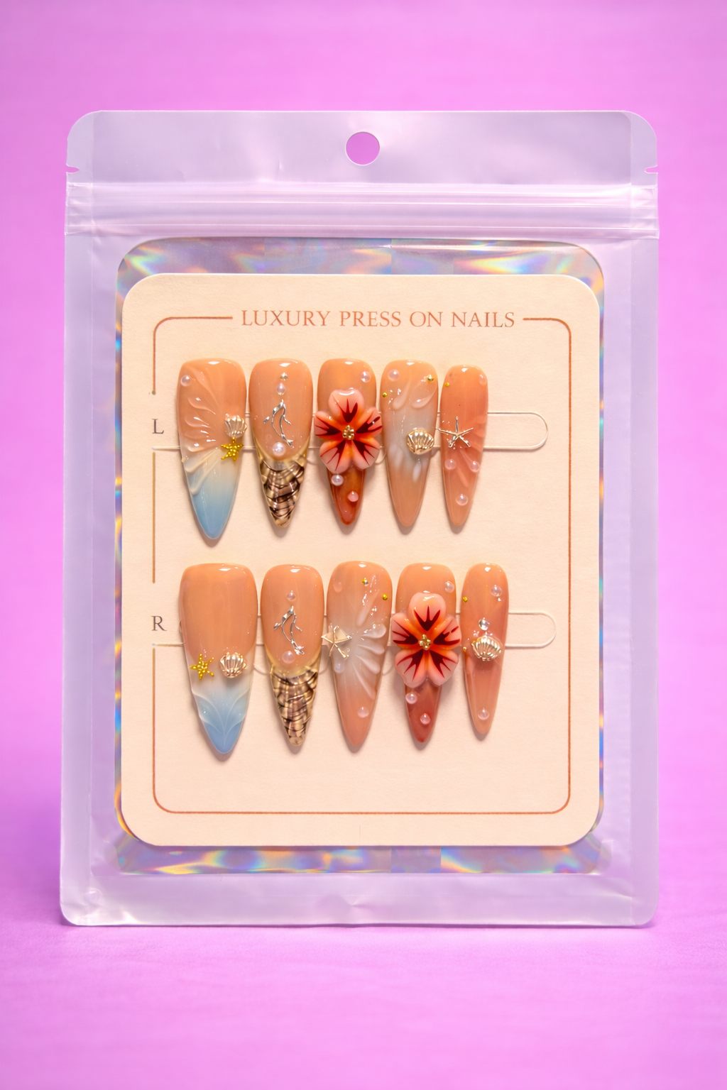 Sunset Mermaid 🐚🌺✨